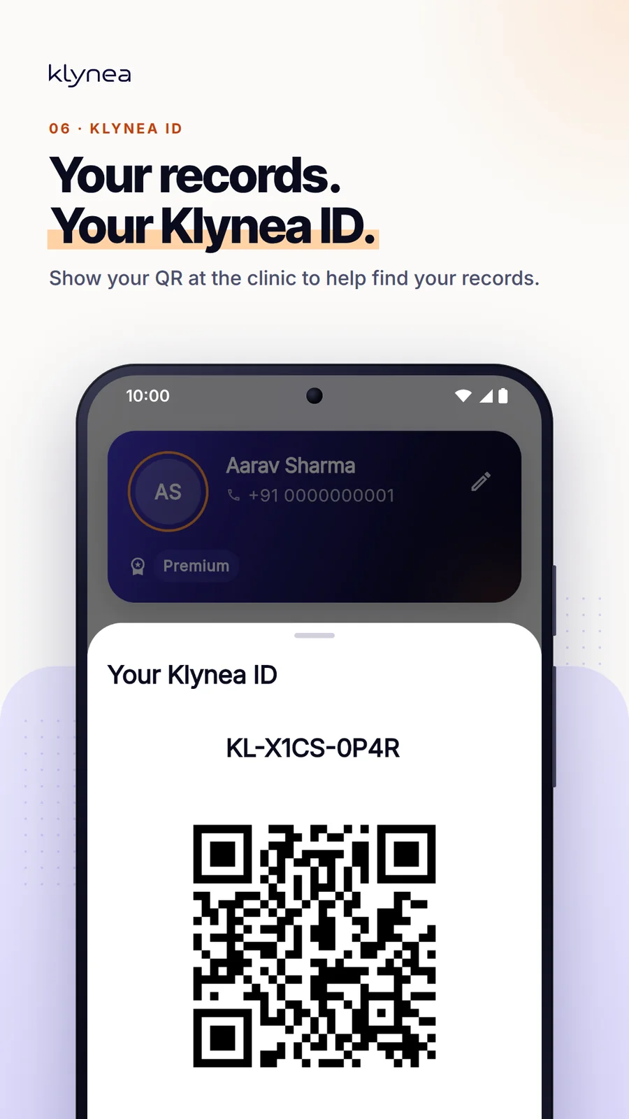 Klynea — നിങ്ങളുടെ Klynea ID കാർഡ്